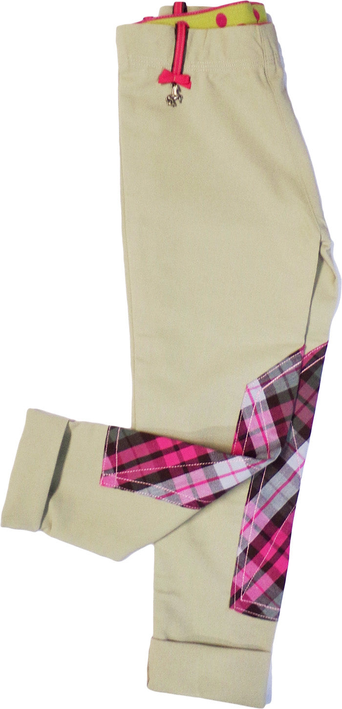 Tan Pants w/ Paris Plaid