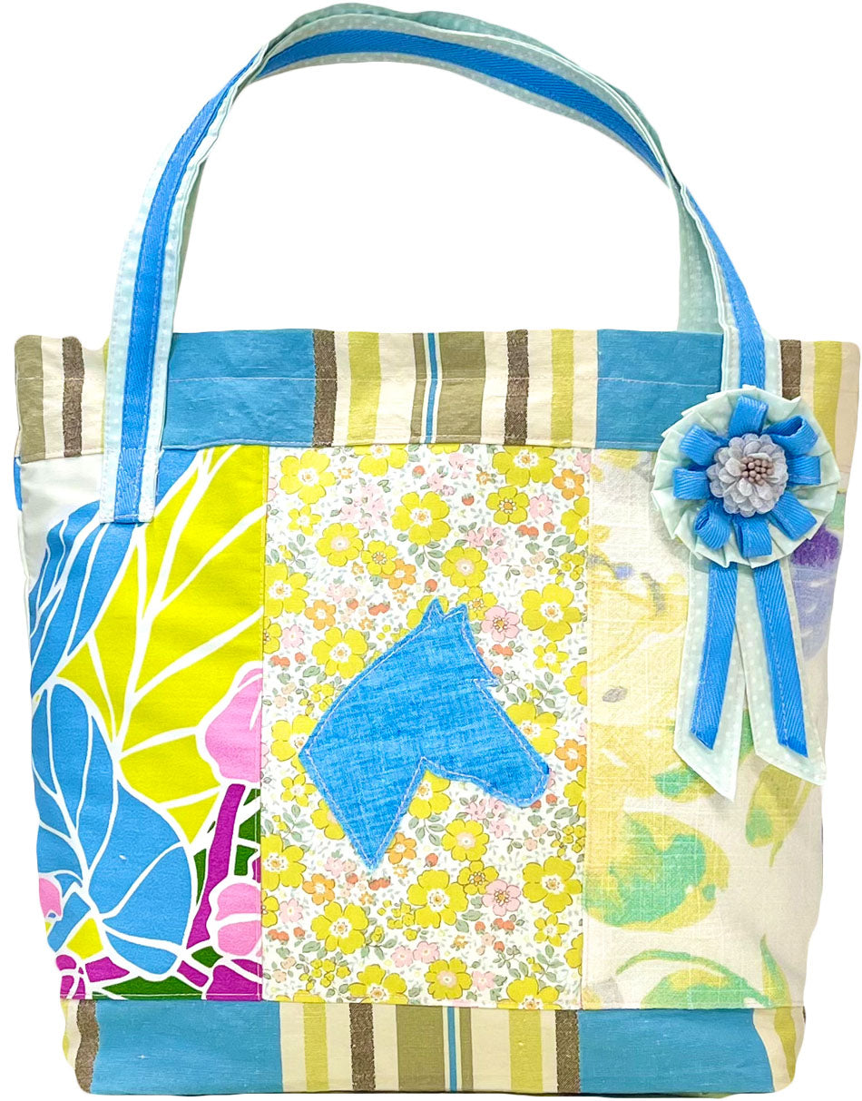 Turquoise -Yellow Floral